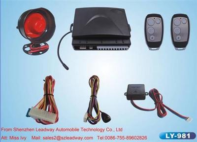 one way car alarm system trunk release/ engine killer/ car finder/