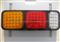 LED Combination Tail Lamp, Multi-LED Light Board Pattern