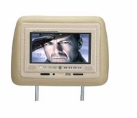 7 inch car Headrest monitor with Built-in DVD player