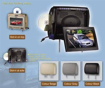 10.2 inch Headrest Car TFT LCD DVD with Pillow