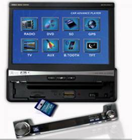 7 inch angle adjustable in-dash LCD screen