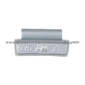 EU Standard Zn Clip On Wheel Weight B6  0.25,0.5,0.75,1.0,1.25,1.5,1.75,2.0OZg