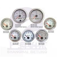 Gauge Kits White Face with Chrome Ring