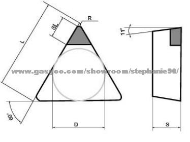 PCD/CBN INSERTS TPUN