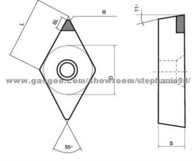 Super-Hard INSERTS DPMW