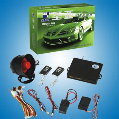 One-way car alarm system