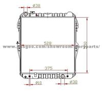 Toyota Radiator 16400-67071 550*528*26