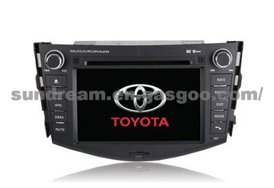 2 Din In Dash Car Dvd Gps Player For Toyota Rav4