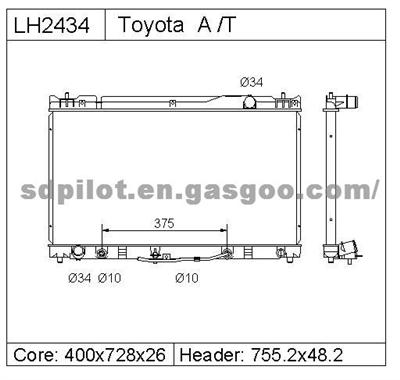 Toyota Camry Radiator 16400-OA370