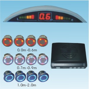 Wireless Parking Sensor with Luminous Sensor