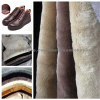 Finished Sheepskin Leather With Fur