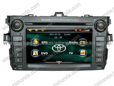 Car Dvd Radio For Toyota Corolla With Gps Bluetooth Ipod HD-7005