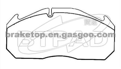 WVA29030 Truck Brake Pad