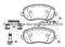 PEUGEOT BRAKE PAD 4252.20