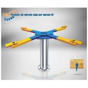 QJY-S4 Pneumatic and Hydraulic Single Post Inground Lift