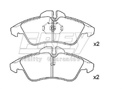 AUTO Brake Pads FOR MERCEDES-BENZ SPRINTERS PARTS--OEM: 0024203920
