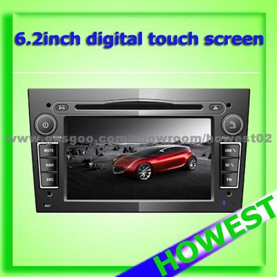 6.2inch 800*480 Touch Screen OPEL DVD GPS BLUETOOTH TV RADIO Player