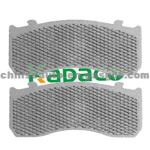 Casting Back Plate WVA29115 For BENZ Truck Brake Pad