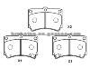 Brake Pad B4Y6-33-23A