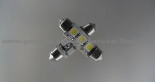 Double Sharp Car LED Festoon Light