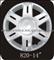 Wheel Cover Plastic Chevrolet HF2009