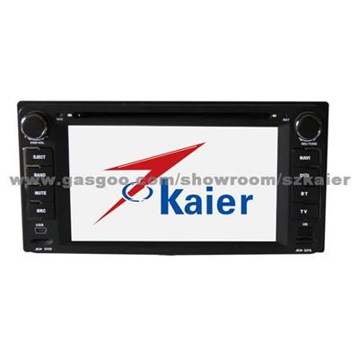 Toyota Corolla With Virtual 8 CD/FM/SD/USB/BT/PIP/IPOD/TV/GPS/Arabic 6.2