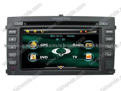 Car Dvd Radio For Ssangyong Lasseter With Gps Bluetooth Ipod