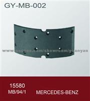 Brake Lining for Mercedes Benz 15580