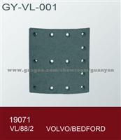 Brake Lining for Volvo 19071