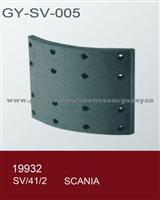 Brake Lining for Scania 19932