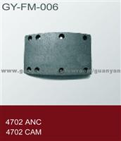 High-quality Brake Lining for Truck  4702