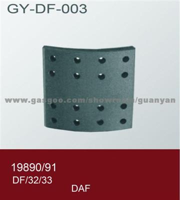 Daf Brake Lining 19890