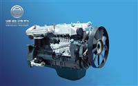 Engine assembly for heavy duty trucks