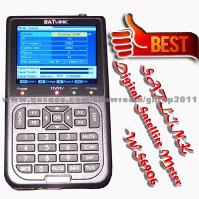 Cheap Sale New Version WS-6906 DVB-S FTA Digital Satellite Finder Meter