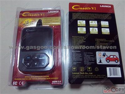 New Creader VI Launch Code Reader WITH Color Screen Free Shipping