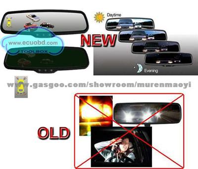 Free Ship And High Quality Auto Dimming Rearview Mirror Radar Parking