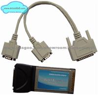 Free Ship And High Quality 2xRS232 PCMCIA Card Bus Adaptor