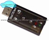 Free Ship And High Quality USB Virtual 7.1 Channel Sound Adapter