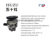 Brand New Power Steering Pump 470-04156 For ISUZU 6HH1