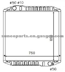 HINO PROFIA U-FW 1K#B 1992-1994 Radiator