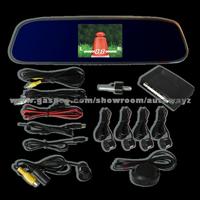 Rearview Mirror Parking Sensor With Camera,Backup Sensor