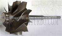 Turbocharger Parts For S300 Model; Shaft And Wheel 4-02-0613