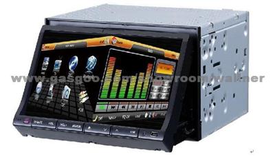 7 Inch Fixed Panel 2 Din Car Dvd Player With GPS, PIP And Ipod