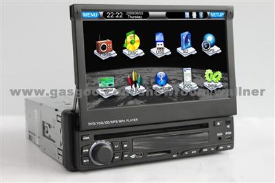 7 Inch Touchscreen Single Din Car Dvd Player With GPS, PIP And Ipod