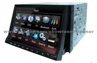 7 Inch HD Double Din Car Dvd Player With IPOD