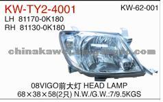 Vigo 2008 Head Lamp