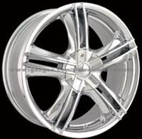 Alloy Wheel 18X7.5 4-100/114.3 +40mm 67.10mm C10161C Chrome