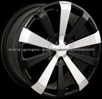 Alloy Wheel 3120-8818M 18x8.0 5-115/120 +40mm 72.62mm C103120 Black/Machine Face