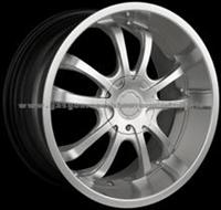 Alloy Wheel 17x8 5-112/120 +40mm 72.62mm C103150 Hypersilver/Machine Lip