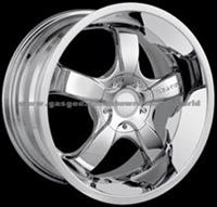 Alloy Wheel17x8 5-112/120 +40mm 72.62mm C103160C Chrome